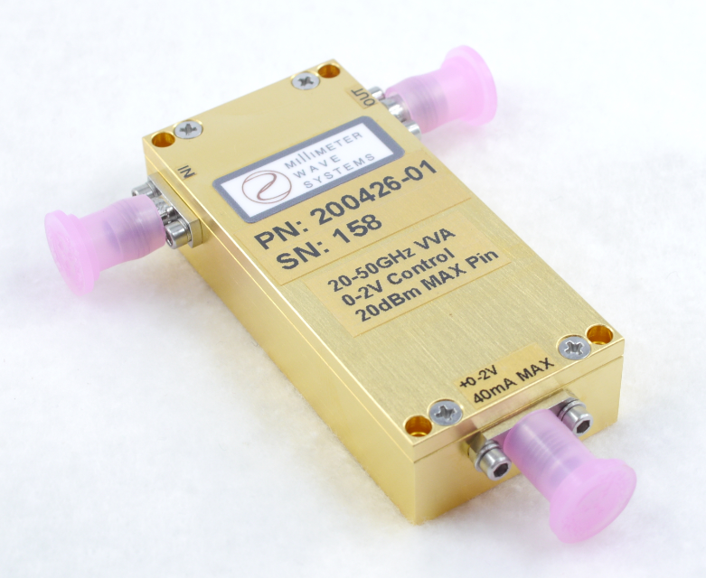 20 - 50 GHz Reflective Voltage Variable Attenuator