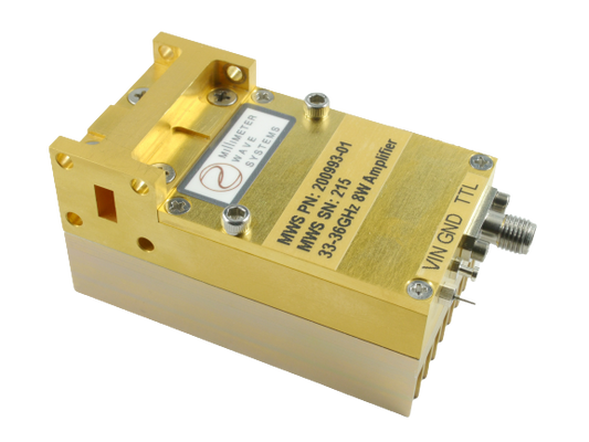 33 - 36 GHz, 8 Watt Amplifier