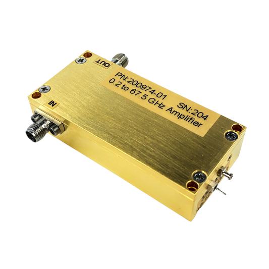 0.2 to 67.5 GHz Wideband Amplifier Module